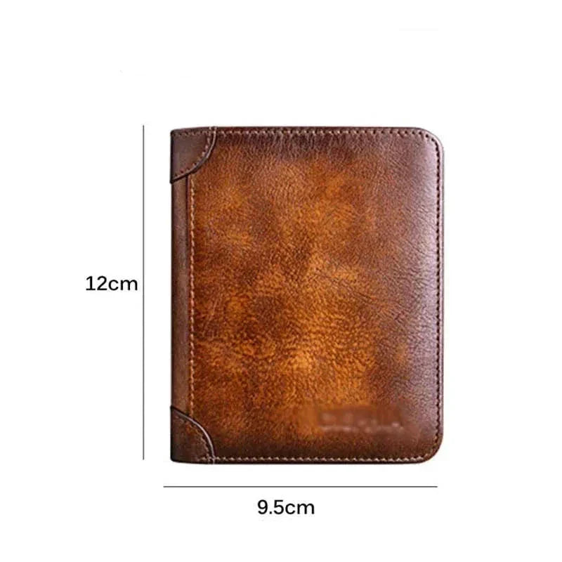Anti-Theft Leather Wallet